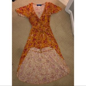 Mustard colored romper